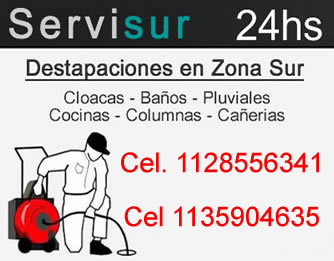 SERVISUR DESTAPACIONES LAS 24 HS.